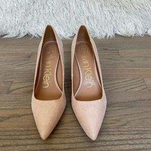 CALVIN KLEIN Nilly Pumps Blush Size 9